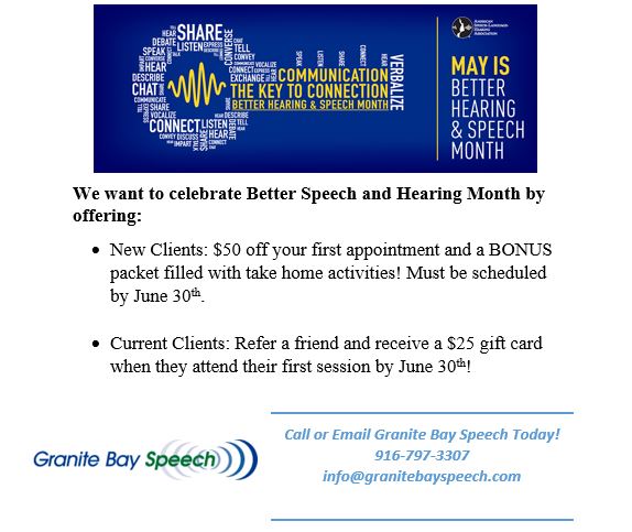 Better speech and hearing month special