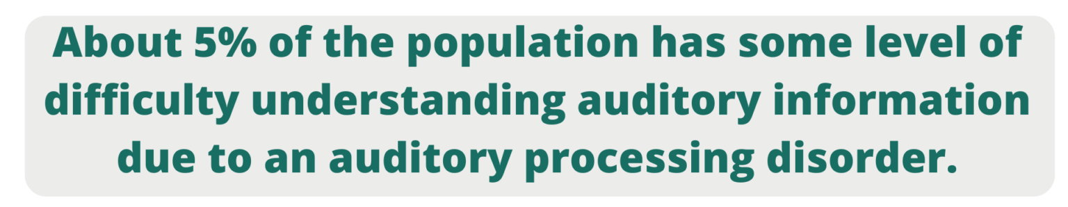 Auditory Processing | Granite Bay Speech